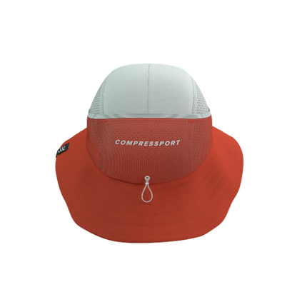 Mũ Compressport StayFresh Ice Bob - Cam (Tigerlily/Star White)
