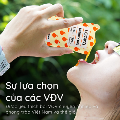 Gel năng lượng Lecka Energy Gel - Vị Tắc Mật Ong