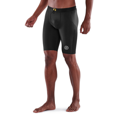 Quần Ngắn Bó Cơ Nam SKINS Compression 3-Series - Đen (Black)