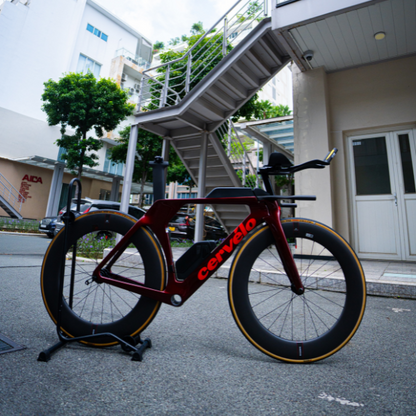 Xe đạp Cervélo P5 - Đỏ (Red Hot)