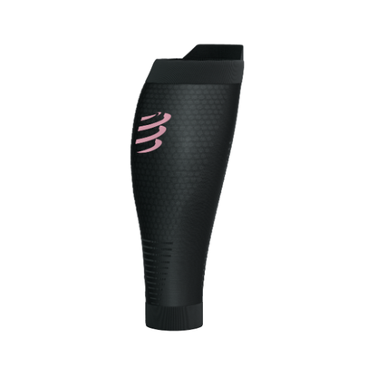 Băng Bảo Vệ Bắp Chân Compressport Calf Sleeves R2 3.0 (phiên bản Eat My Dust!) - Dark Full Gray