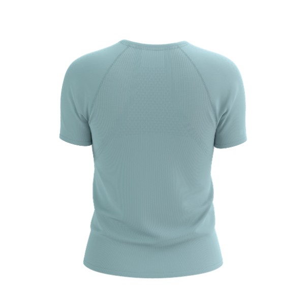 Áo Chạy Trail Nữ Compressport Trail Racing SS Tshirt - Xanh Ether