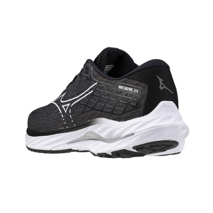 Giày chạy bộ Nữ Mizuno Wave Inspire 20 2E - Đen (Ebony/White/Black)