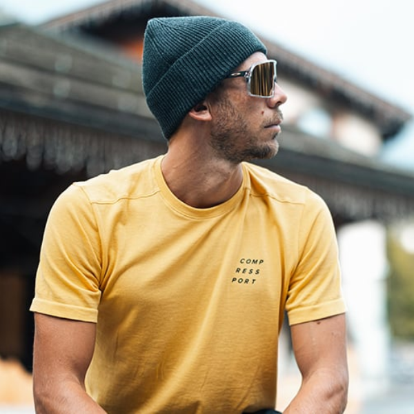 Mũ len Compressport Beanie - Xám (Raven)