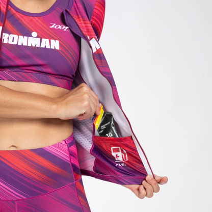 Áo ba môn Nữ Zoot Women's Ltd Tri Aero Jersey - IM Heat