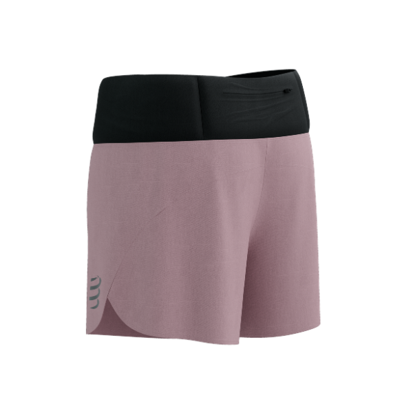 Quần Chạy Bộ Nữ Compressport Performance Short (Phiên bản Eat My Dust!) - Zephyr
