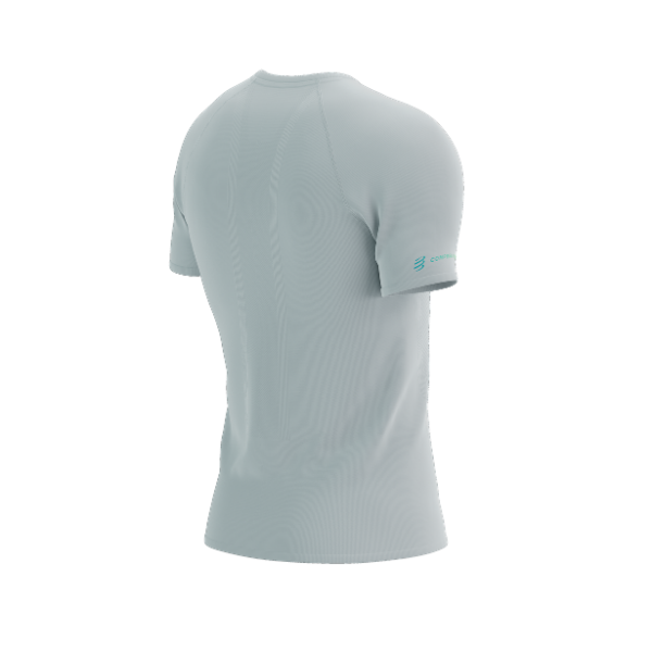 Áo Chạy Trail Nam Compressport Trail Racing SS Tshirt - Xám Gray/Violet