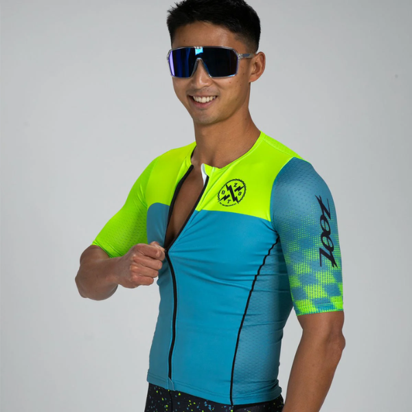 Áo đạp xe Nam Zoot LTD Cycle Aero Jersey - Electric