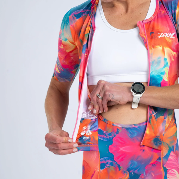 Đồ ba môn Nữ Zoot Women's Ltd Tri Aero Fz Racesuit - Bella