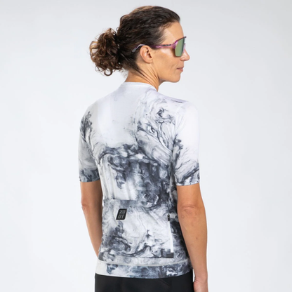 Áo đạp xe Nữ Zoot Women's Elite Cycle Aero Jersey - Vapor White