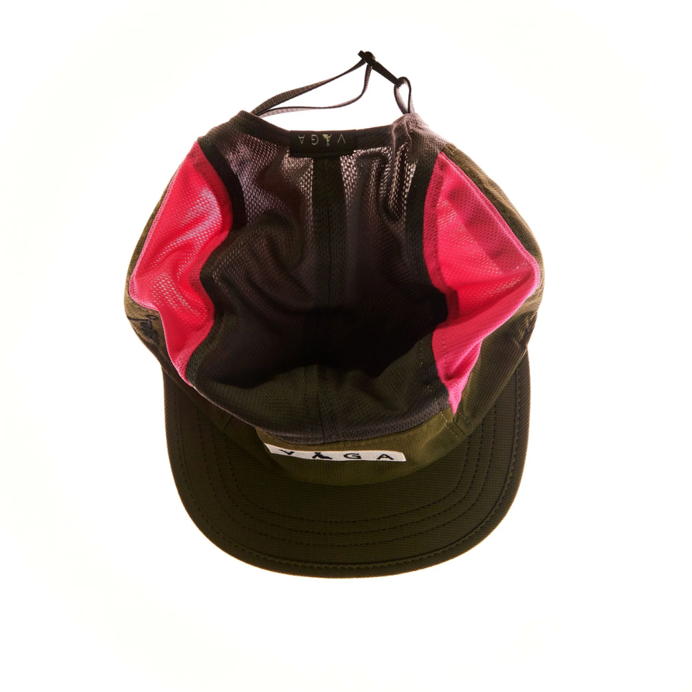 Nón VAGA - Club Cap - Mid Grey/Military Green/Neon Pink/Charcoal/Neon Yellow