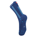 Compressport Pro Racing Socks v4.0 Bike - Sodalite/Fluo Blue