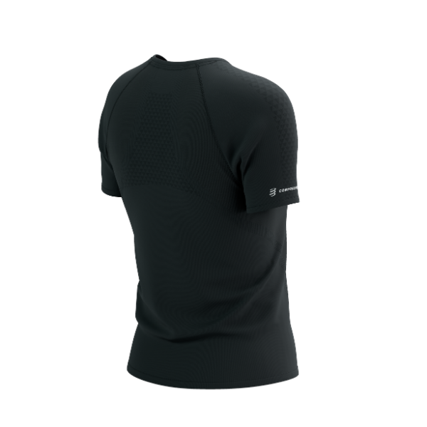 Áo Chạy Trail Nữ Compressport Trail Racing SS Tshirt - Đen (Black)