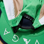 Nón VAGA - Club Cap - White/Camel/Lime Green/Navy Blue