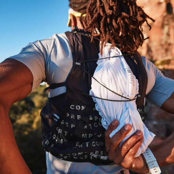 Vest chạy Trail Compressport UltRun S Pack Evo 15 - Đen (Black)