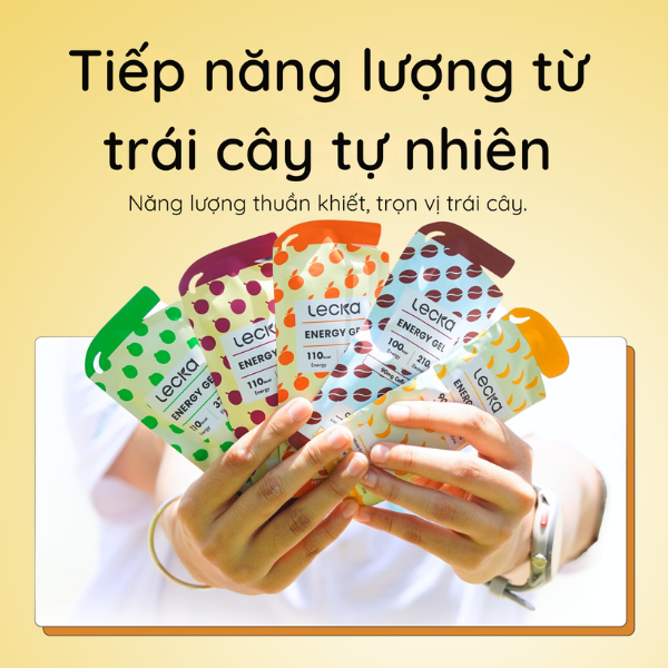 Gel năng lượng Lecka Energy Gel - Vị Chuối