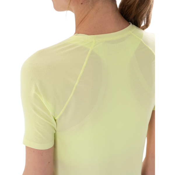 Áo chạy Trail Nữ Compressport Trail Racing SS Tshirt - Xanh (Shadow Lime)