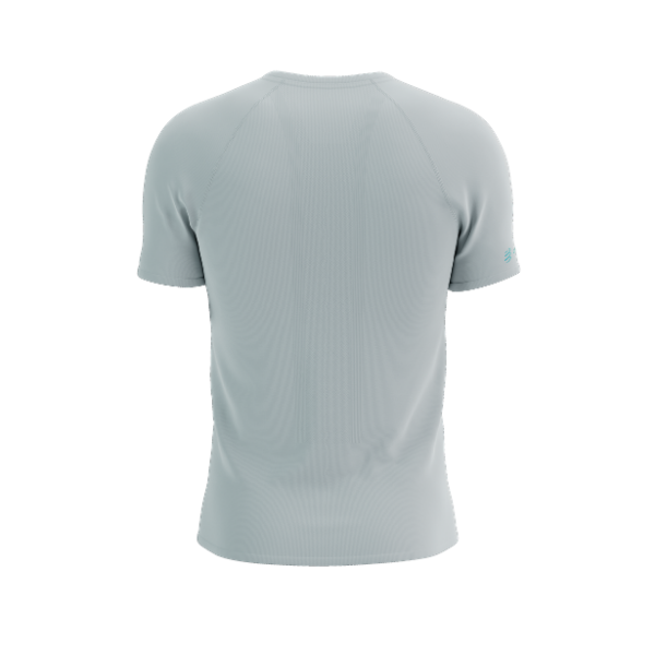 Áo Chạy Trail Nam Compressport Trail Racing SS Tshirt - Xám Gray/Violet