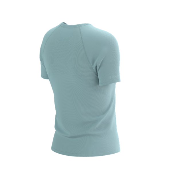 Áo Chạy Trail Nữ Compressport Trail Racing SS Tshirt - Xanh Ether