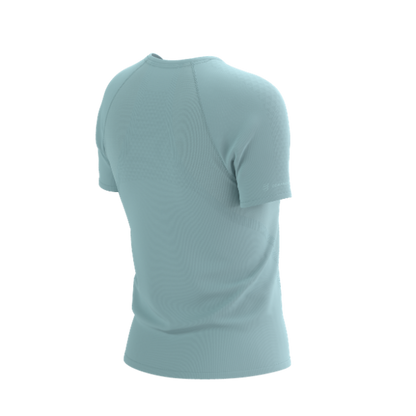 Áo Chạy Trail Nữ Compressport Trail Racing SS Tshirt - Xanh Ether