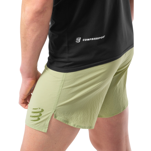 Áo chạy Trail Nam Compressport Trail Racing Tank - Đen (Black)