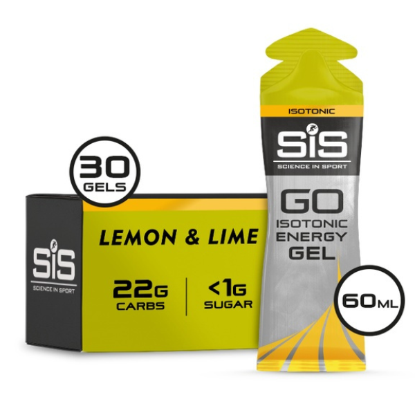 Gel năng lượng SIS GO Isotonic Energy Gels 60ml - Vị Chanh (Lemon Lime)