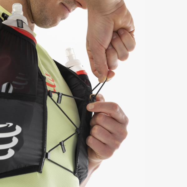 Vest chạy bộ Compressport UltRun Evo 10 - Đen (Black)