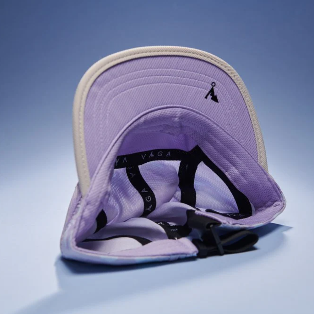 Nón VAGA - Patterned Cap - Chalk/Lilac/Ice Blue/Navy Blue