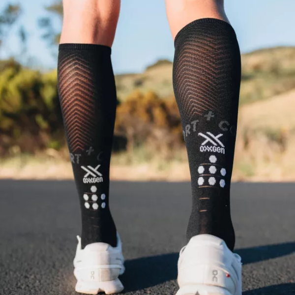 Compressport Full Socks Oxygen - Black