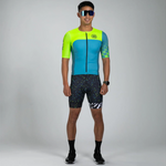 Zoot Men's LTD Cycle Aero Jersey - Electric