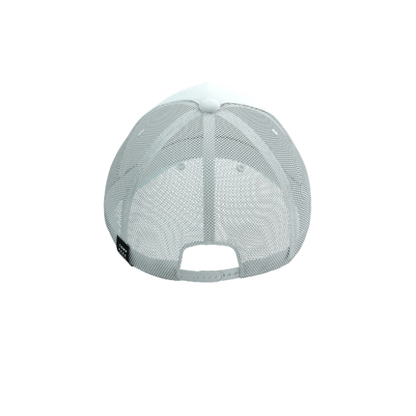 Mũ Chạy Bộ Compressport Trucker Cap - Star White/Blue Green