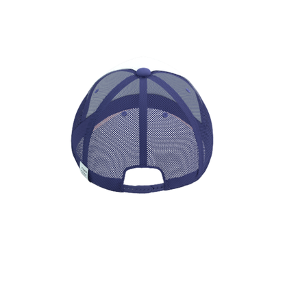 Mũ Chạy Bộ Compressport Trucker Cap - Orient Blue/Star White