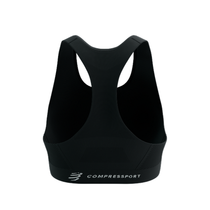 Áo Bra chạy bộ Nữ Compressport Feelfree Seamless Bra - Đen (Black)