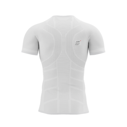 Áo Chạy Bộ Nam Compressport On/Off SS TShirt - Trắng (White)