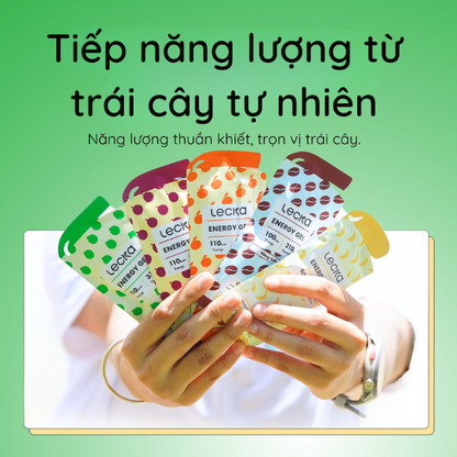Gel năng lượng Lecka Energy Gel - Vị Chanh Gừng