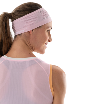 Áo chạy Trail Nữ Compressport Trail Racing Tank - Hồng/Cam (Roseate)