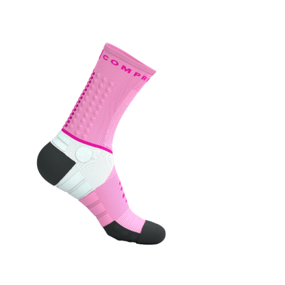 Tất Chạy Trail Compressport Ultra Trail Socks V2.0 - Begonia/Neon Pink