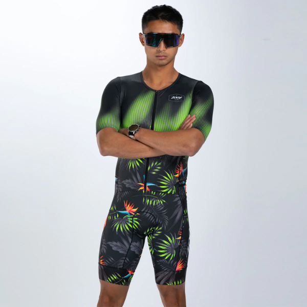 Đồ ba môn Nam Zoot Ltd Tri Aero Fz Racesuit - Tropical Magic