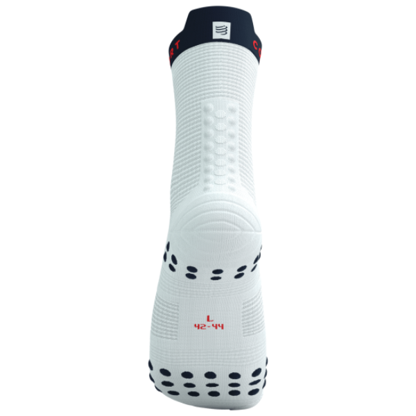 Compressport Pro Racing Socks v4.0 Run High - White