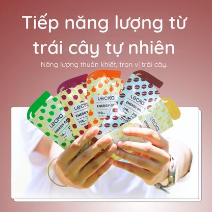 Gel năng lượng Lecka Energy Gel - Vị Cafe Cacao