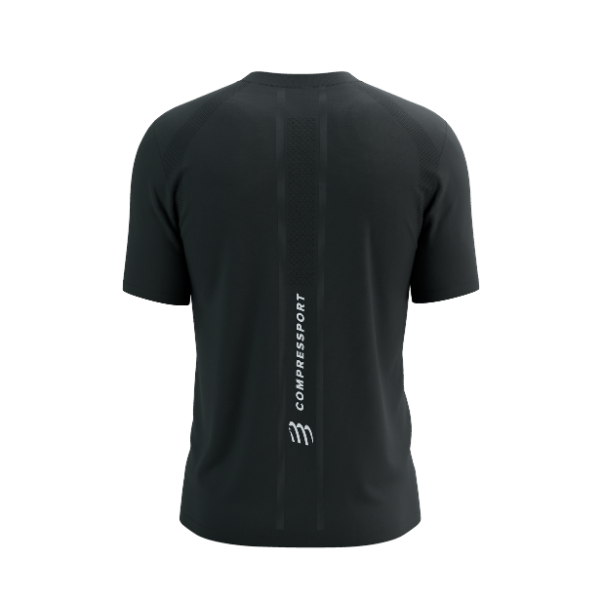 Áo chạy Bộ Nam Compressport Performance SS Tshirt - Đen (Black)