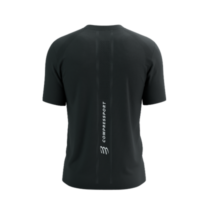 Áo chạy Bộ Nam Compressport Performance SS Tshirt - Đen (Black)
