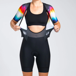 Bộ áo 3 môn Nữ Zoot Ultra Tri P1 Exos Racesuit - Force