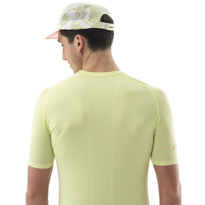 Áo chạy Trail Nam Compressport Trail Racing SS Tshirt - Xanh (Shadow Lime)