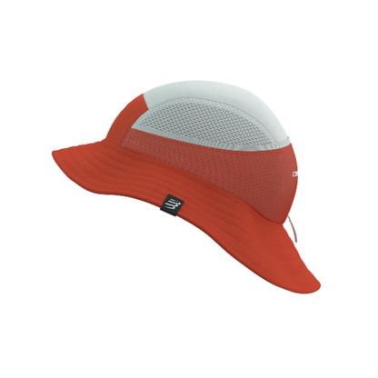 Mũ Compressport StayFresh Ice Bob - Cam (Tigerlily/Star White)
