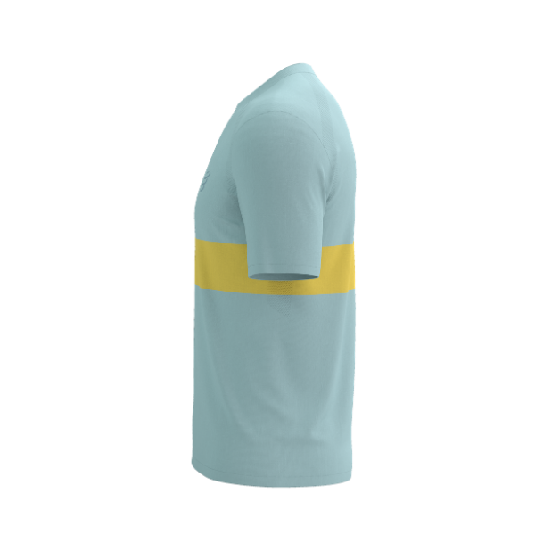 Áo chạy Bộ Nam Compressport Performance SS Tshirt - Ether/Lemon