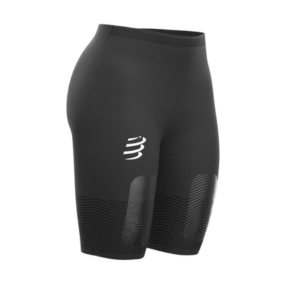 Quần chạy Trail Nữ Compressport Trail Under Control Short - Đen (Black)