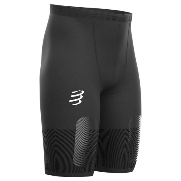Quần chạy Trail Nam Compressport Trail Under Control Short - Đen (Black)