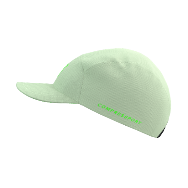 Mũ Chạy Bộ Compressport 5 Panel Light Cap - Xanh Lime