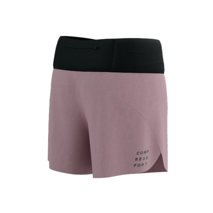 Quần Chạy Bộ Nữ Compressport Performance Short (Phiên bản Eat My Dust!) - Zephyr